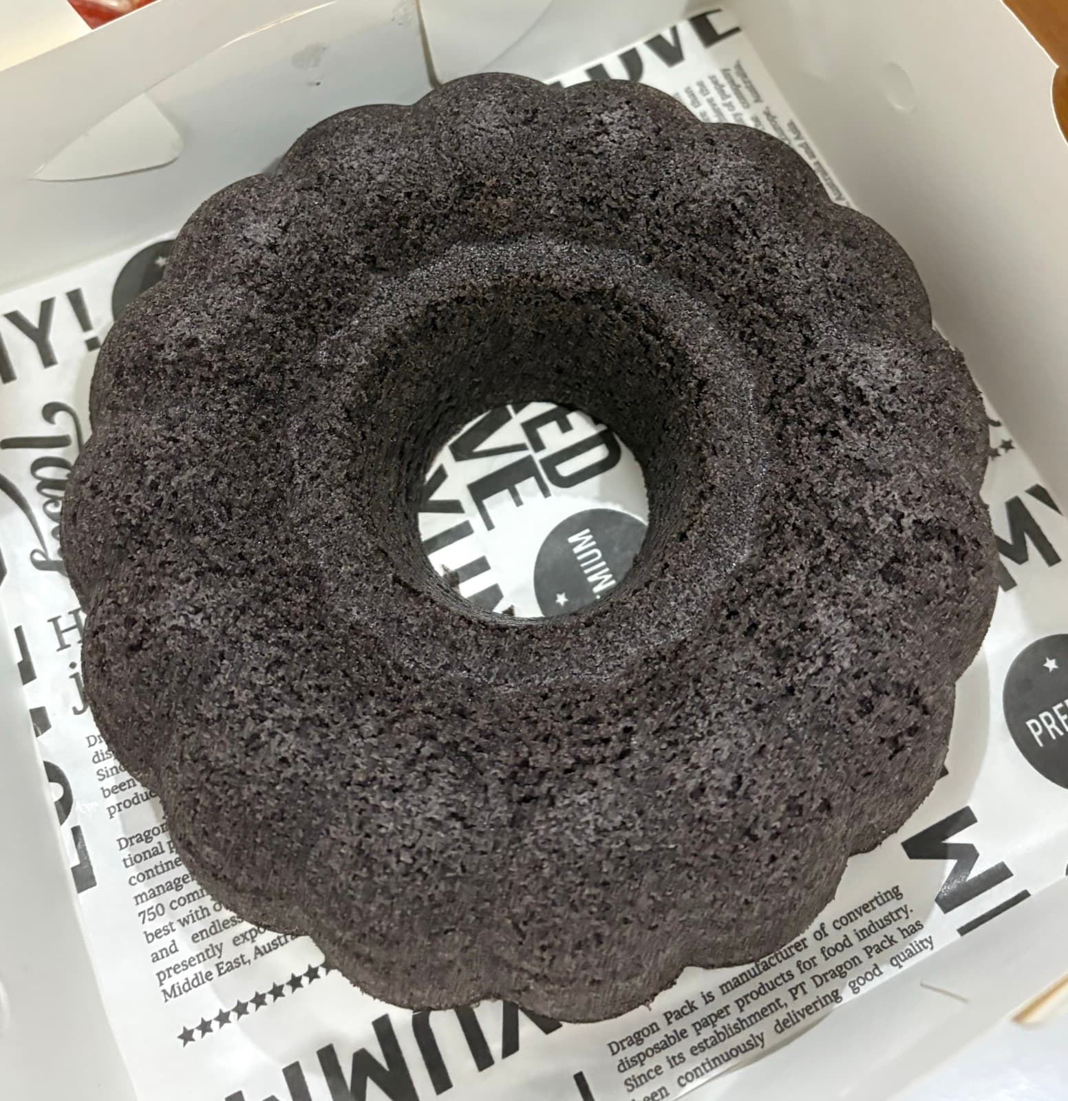 Bolu Ketan Hitam Keju