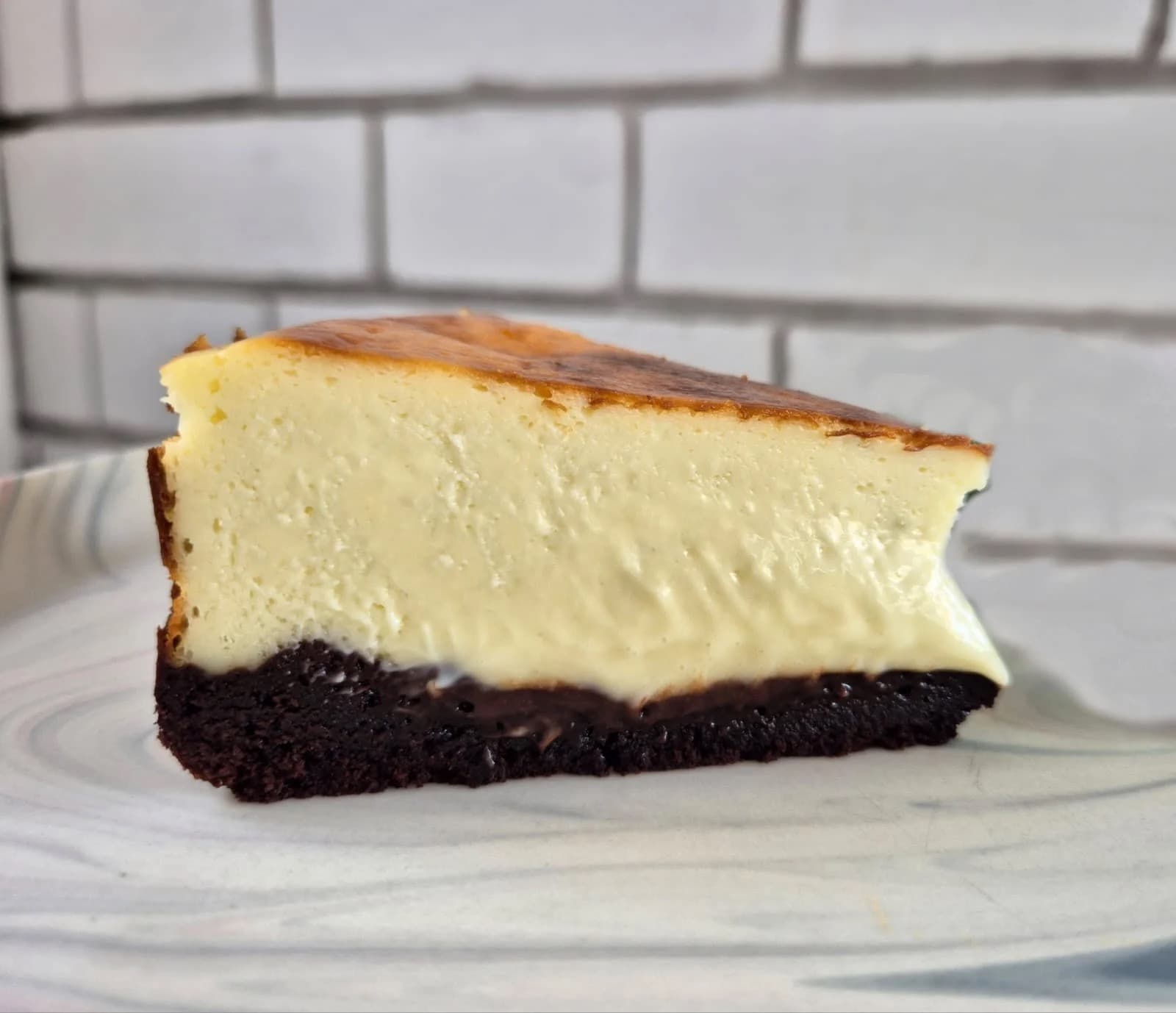 Brownies Burnt Cheesecake